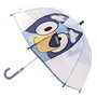 Cerdá Burbuja - Parapluie manuel Bluey pour enfants, 45 cm, bleu, recommandé de 2 à 8 ans