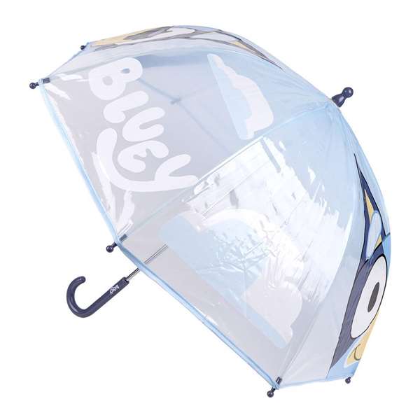 Cerdá Burbuja - Parapluie manuel Bluey pour enfants, 45 cm, bleu, recommandé de 2 à 8 ans