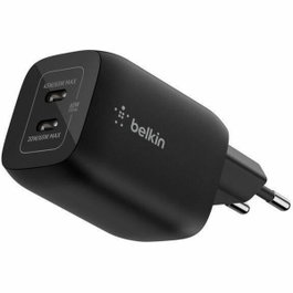 Belkin Chargeur secteur double port USB-C 65 W pour Nintendo Switch 2 - Noir