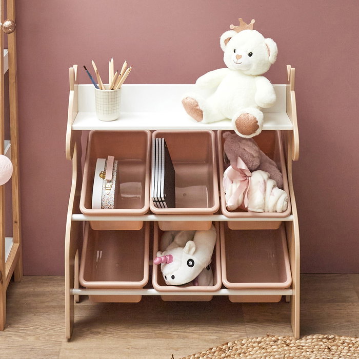 Home Deco Kids Meuble 6 compartiments Licorne