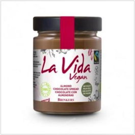 LA VIDA VEGAN Crème au Chocolat et Amande Bio Végane 270g