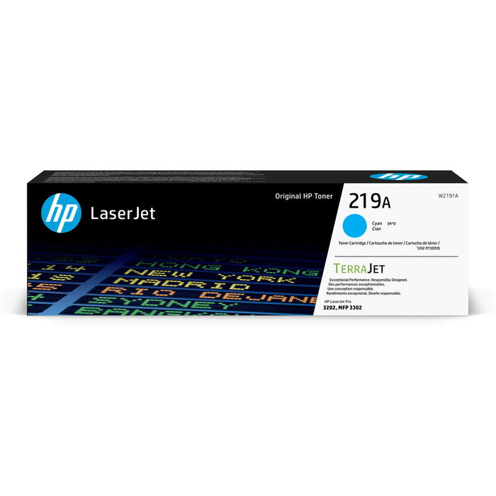 HP Toner 219A Cyan W2191A Original