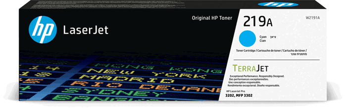 HP Toner 219A W2191A Cyan HP Toner 219A W2191A Cyan
