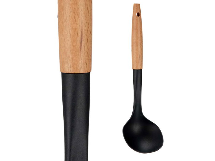 Kinvara Cazo de cuisine manche en bois 9,5 x 32,5 x 5,5 cm (Set de 12)