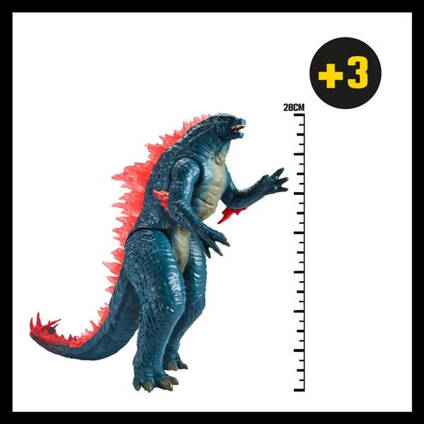 Famosa Figura GXK Giant Godzilla 28 cm avec accessoires et multiples points d'articulation - Version espagnole Famosa Figura GXK Giant Godzilla 28 cm avec accessoires et multiples points d'articulation - Version espagnole