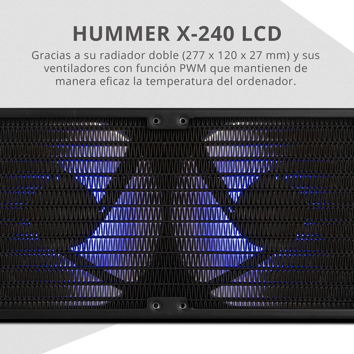 Kit de refroidissement liquide Nox Hummer X-240 Kit de refroidissement liquide Nox Hummer X-240