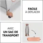 Hauck - Sleep N Play Go Plus - Lit de voyage pliable avec roulettes 60 x 120 cm, des la naissance - Dusty Cork