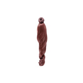 Bifull Colette bouclée modèle 33 châtain clair cuivré 50cm