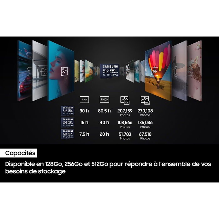 Carte Mémoire Micro SD avec Adaptateur Samsung MB-MY128SA/WW 128 GB