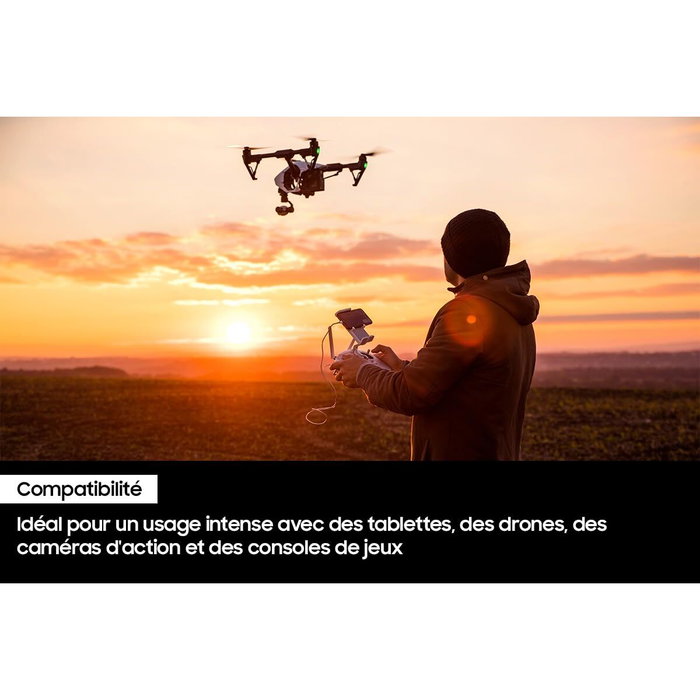 Carte Mémoire Micro SD avec Adaptateur Samsung MB-MY128SA/WW 128 GB