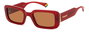 Polaroid PLD-6208-S-X-C9AF2HE Lunettes de soleil Femme Rouge/Copper
