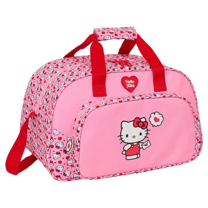 Sac de sport Hello Kitty Rose 40 x 24 x 23 cm Sac de sport Hello Kitty Rose 40 x 24 x 23 cm