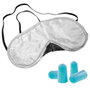 Jet Lag Kit de sommeil avec antifaz et 2 paires de bouchons d'oreilles