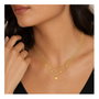 Boss Collier Doré en Acier Inoxydable