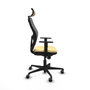 Piqueras y Crespo Chaise de Bureau avec Appui-tête 1D036G2 Crème