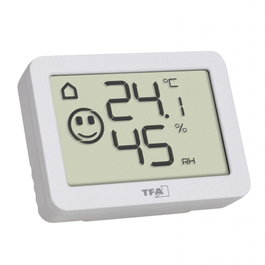 TFA Thermo-hygromètre numérique 30.5055.02 Noir
