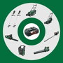 Bosch 36V-40-650 Tondeuse sans fil avec 2 batteries 2,0 Ah