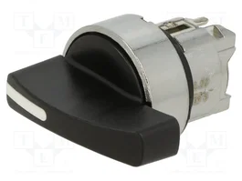 SCHNEIDER ELECTRIC Commutateur rotatif Harmony XB4 noir 22mm 2 positions stables IP66 sailli