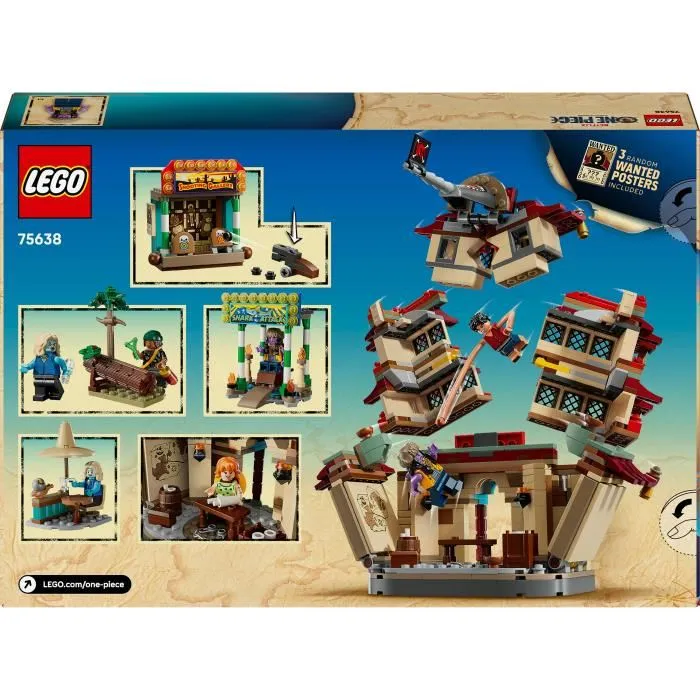 Lego 75638 - Jeu de Construction La Bataille d'Arlong Park ONE PIECE pour Enfant Dès 9 Ans