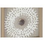 Home ESPRIT Jeu de 4 tableaux Papier Verre 22 x 2 x 22 cm