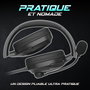 Casques avec Microphone Spirit of Gamer Pro H4 Noir