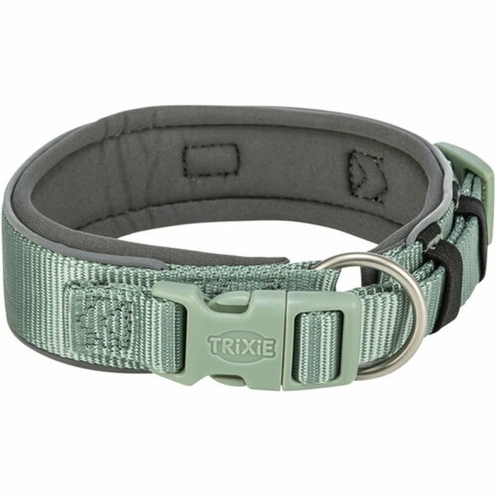 Collier pour Chien Trixie Premium Vert Graphite L 46-55 cm