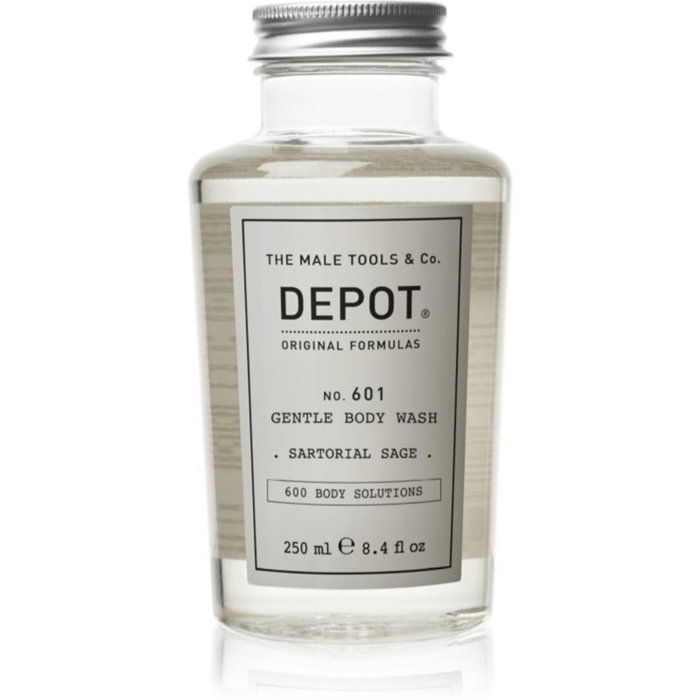 Depot 600 Body Solutions No. 601 Gel Douche Sartorial Sage Pour Homme - 250 ml Depot 600 Body Solutions No. 601 Gel Douche Sartorial Sage Pour Homme - 250 ml