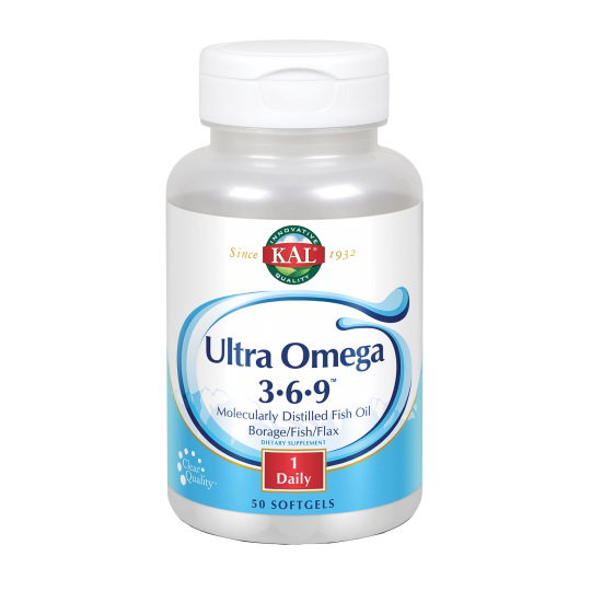 KAL ULTRA OMEGA 3 6 9 - 50 perles KAL ULTRA OMEGA 3 6 9 - 50 perles