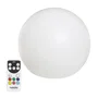Lumisky - Sphère LED sans fil télécommandable 30 cm, Multicolore, 16 couleurs, éclairage extérieur - Réf. Sphere Led