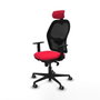 Piqueras y Crespo Chaise de Bureau 1D036G2 Rouge