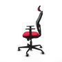 Piqueras y Crespo Chaise de Bureau 1D036G2 Rouge
