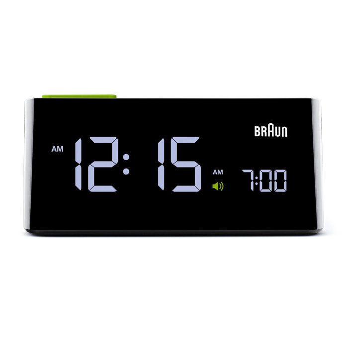 Braun BNC 016 BKEU Réveil Numérique Noir