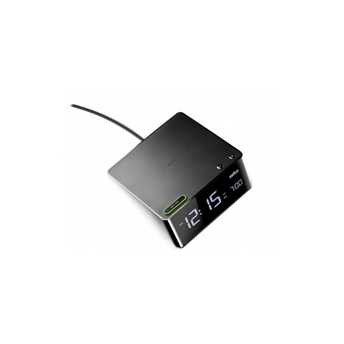 Braun BNC 016 BKEU Réveil Numérique Noir