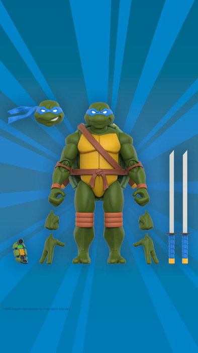 Super7 Teenage Mutant Ninja Turtles figurine Ultimates Wave 12 Leonardo 18 cm
