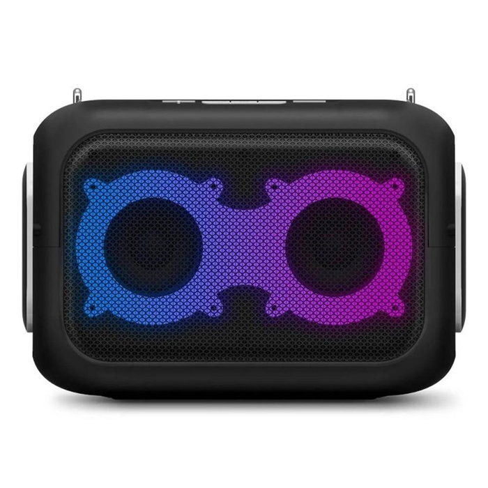 Energy Sistem KaraokeStar Enceinte Bluetooth Portable 60W avec Karaoke, TWS, IPX4, Noire