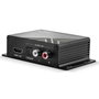 Lindy Extracteur Audio HDMI 4K@60Hz HDR 18Gbps - Extraction Audio Numérique/Analogique et Pass-Through Vidéo 4K UHD