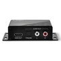 Lindy Extracteur Audio HDMI 4K@60Hz HDR 18Gbps - Extraction Audio Numérique/Analogique et Pass-Through Vidéo 4K UHD