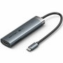 Hub USB-C Vention TGMHB Gris