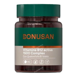 Bonusan Coenzyme B12 1500 mcg Active 90 comprimés Métabolisme énergétique