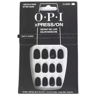 OPI xPRESS/ON Ongles Artificiels Lincoln Park After Dark (30 pièces)