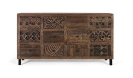 GINER Y COLOMER Aparador en bois de manguier massif 160cm
