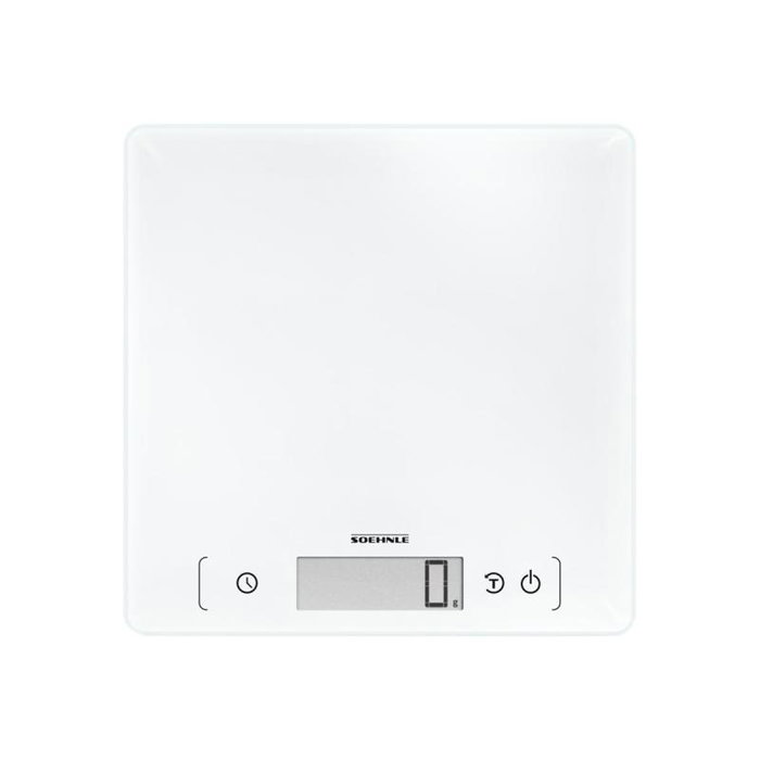 Soehnle Page Comfort 400 - Pèse-personne électronique avec affichage extra-large, capacité 10 kg, couleur blanc (Réf. 61505)