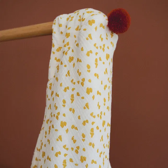 DOMIVA Sortie de bain capuche intégrée Honey Moon - Coton ultra-doux et absorbant - Capuche - Enfant