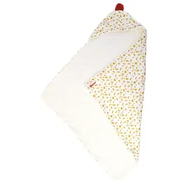 DOMIVA Sortie de bain capuche intégrée Honey Moon - Coton ultra-doux et absorbant - Capuche - Enfant