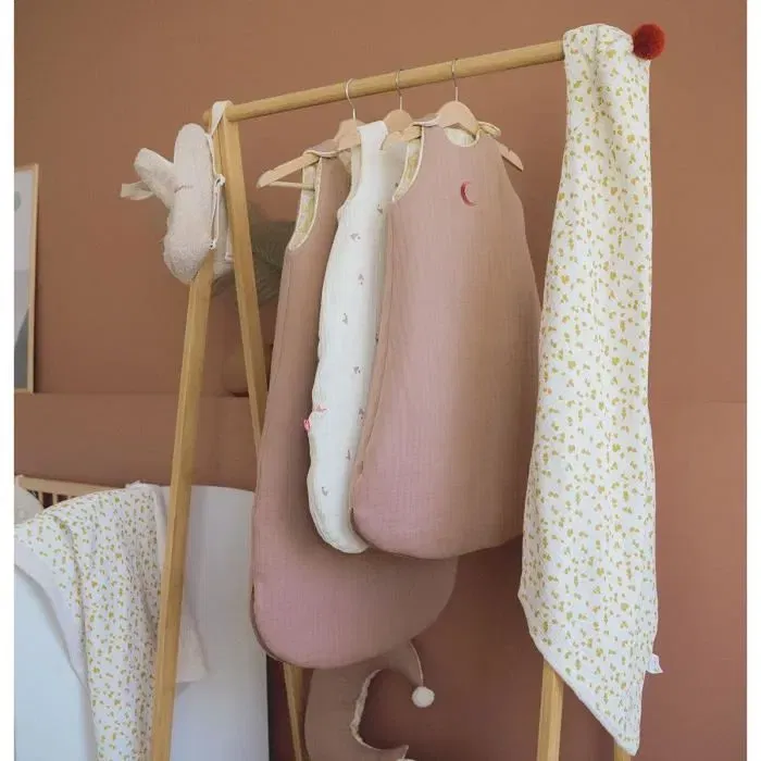 DOMIVA Sortie de bain capuche intégrée Honey Moon - Coton ultra-doux et absorbant - Capuche - Enfant