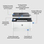 HP LaserJet Pro 3102fdn - Imprimante Multifonction Laser - Impression, Copie, Numérisation, Fax, ADF, Recto-Verso, Port USB, Écran Tactile
