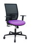 PIQUERAS Y CRESPO Chaise de Bureau Yunquera Synchro Violet/Lila
