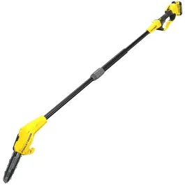 Stanley Fatmax Élagueuse sur perche sans fil SFMCPS620M1-QW, 18V avec batterie 4Ah et chargeur, chaîne 20cm, longueur max 4.5m