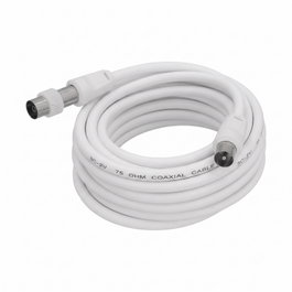 WOLFPACK LINEA PROFESIONAL Rallonge vidéo de 3 m avec connecteur 9,5 mm blanc