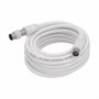 WOLFPACK LINEA PROFESIONAL Rallonge vidéo de 3 m avec connecteur 9,5 mm blanc